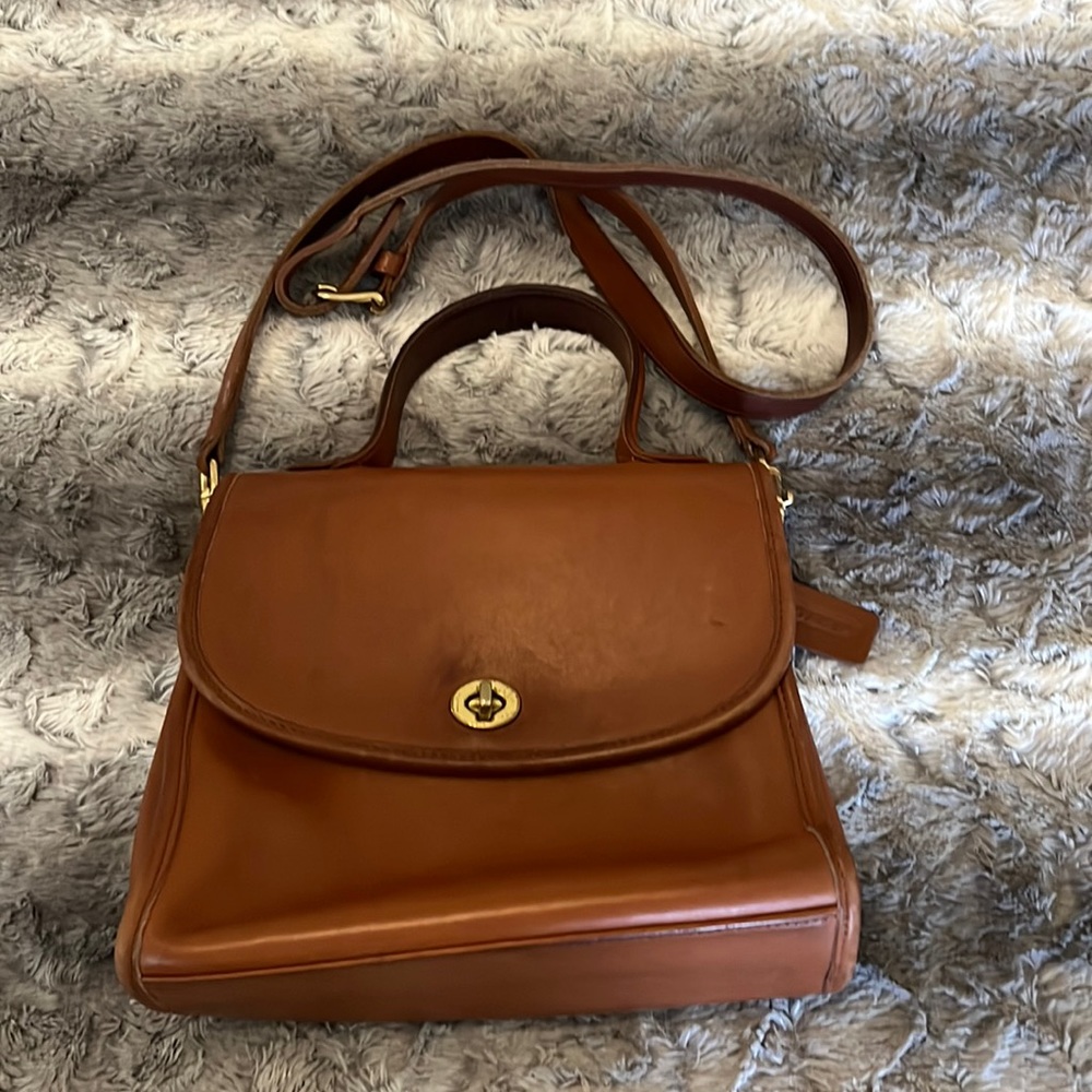 Vintage Coach Manor bag